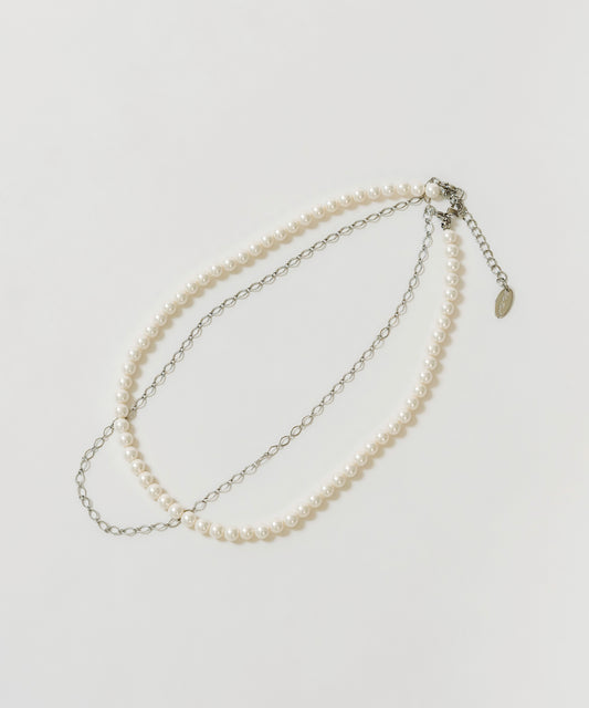 SUMIZUMI Pearl Necklace “White Drops” 6mm（パールネックレス/シェルパール/着けやすい）